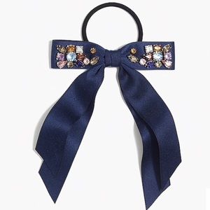J.Crew Embellished Bow Hair Tie. NWT!